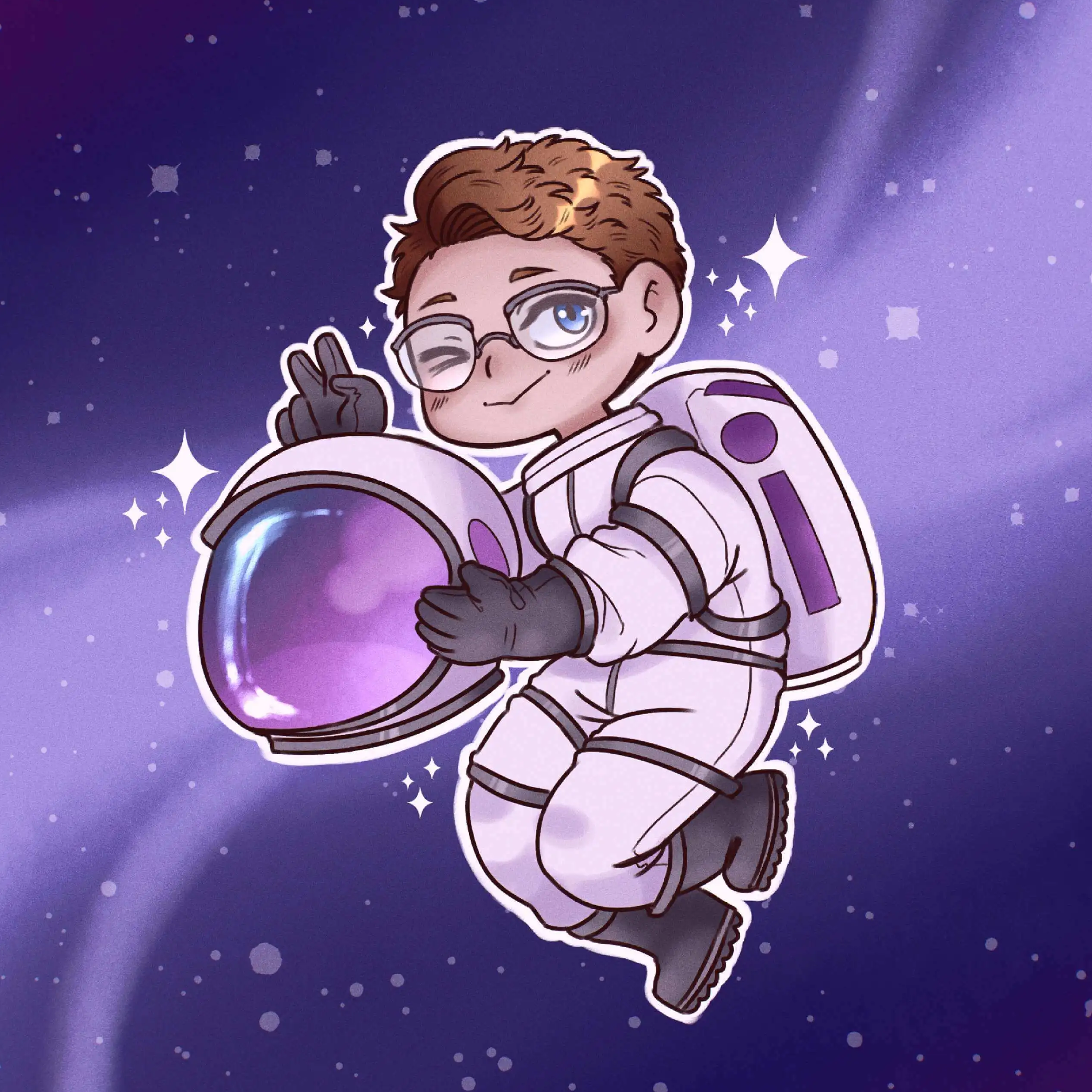 Profile picture of Nytram as an astronaut.